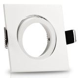 LED Einbaustrahler 230V Bianco GU10 Smart 4,7W RGBW - Weiß eckig schwenkbar 