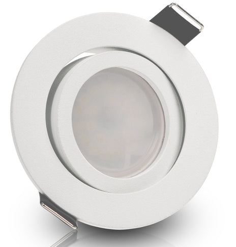 LED Einbaustrahler 230V Bianco GU10 Smart 4,7W RGBW - Weiß rund schwenkbar 