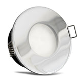 Einbaustrahler IP65 V2 Chrom rund mit Leuchtmittel