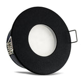 Einbaustrahler IP65 V2 Schwarz rund mit Leuchtmittel
