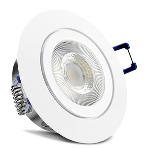 Einbaurahmen Mare IP44 Weiß rund mit LED CRI95