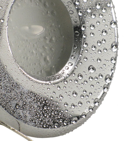 LED Bad Einbaustrahler 230V Merano IP65 GU10 Smart 4,7W RGBW - Chrom glänzend rund