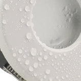 LED Bad Einbaustrahler 230V Merano IP65 mit GU10 7W stufenlos dimmbar - Weiß rund