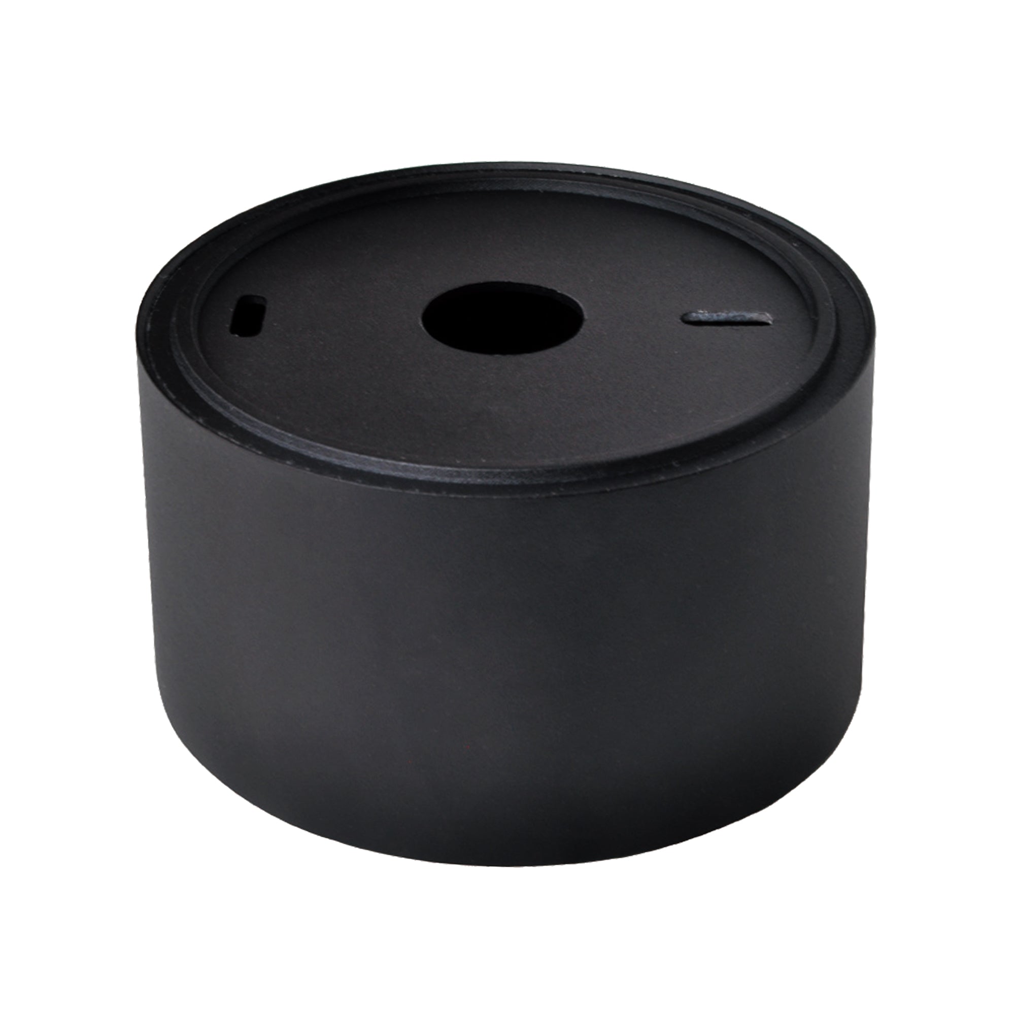 LED Aufbaustrahler 230V Milan-S 230V IP44 flach Spot – Aufbauleuchten Schwarz, rund, dimmbar