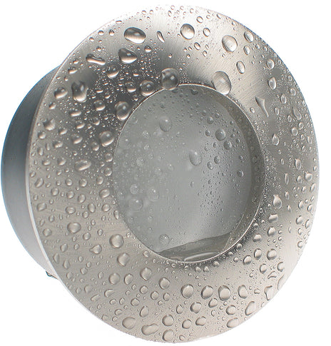 LED Bad Einbaustrahler 230V Nautic IP65 GU10 Smart 4,7W RGBW - Edelstahl Optik gebürstet rund