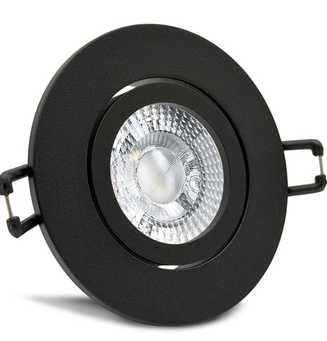 Einbaustrahler Nero rund ohne Leuchtmittel und Clipring entnommen