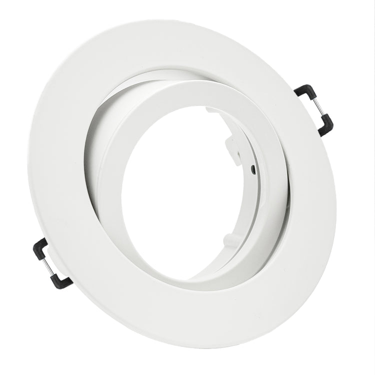 Einbaurahmen Premio-C Weiß geschwenkt ohne LED Leuchtmittel