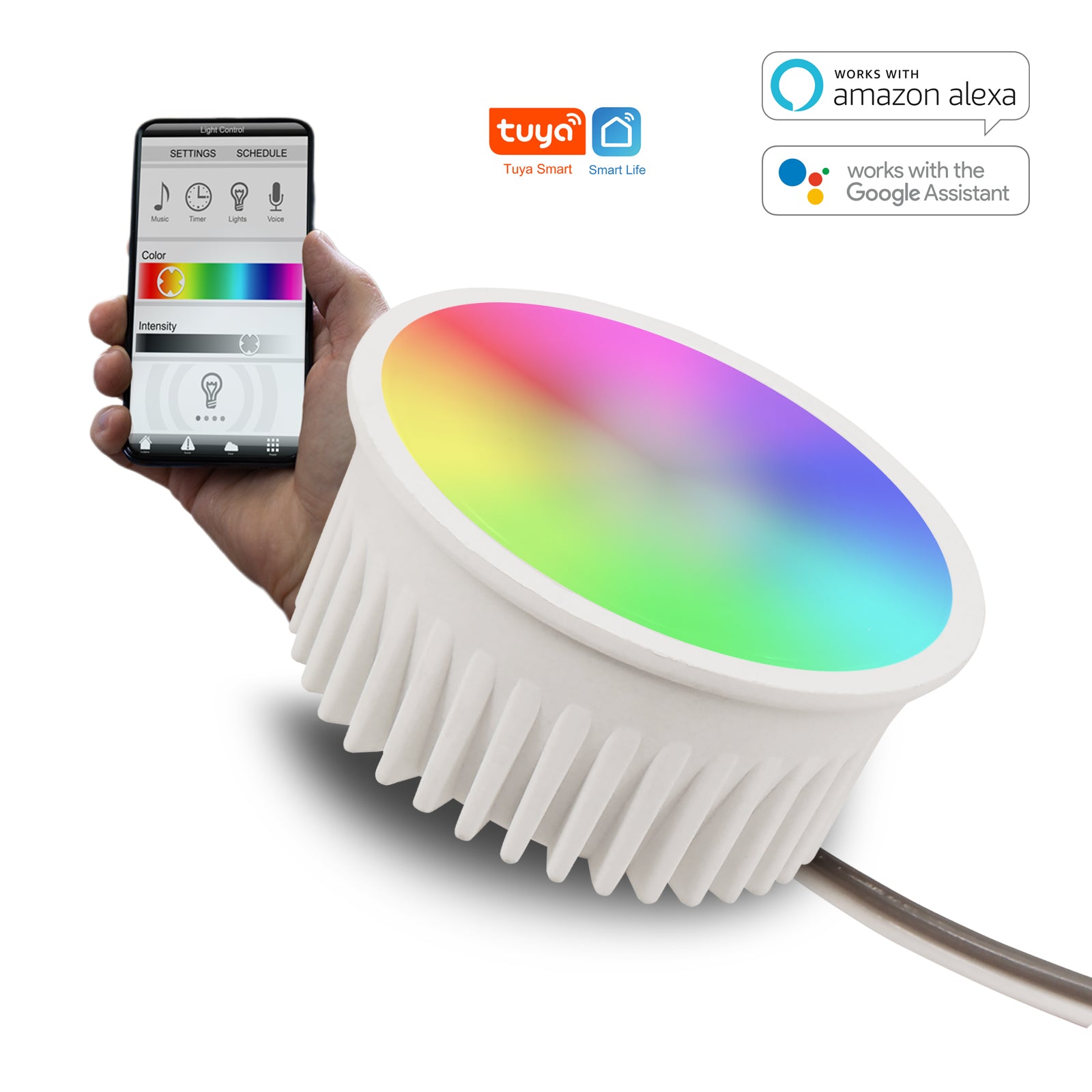 LED Modul extra flach RGBW CCT 5W 400 Lumen 230V