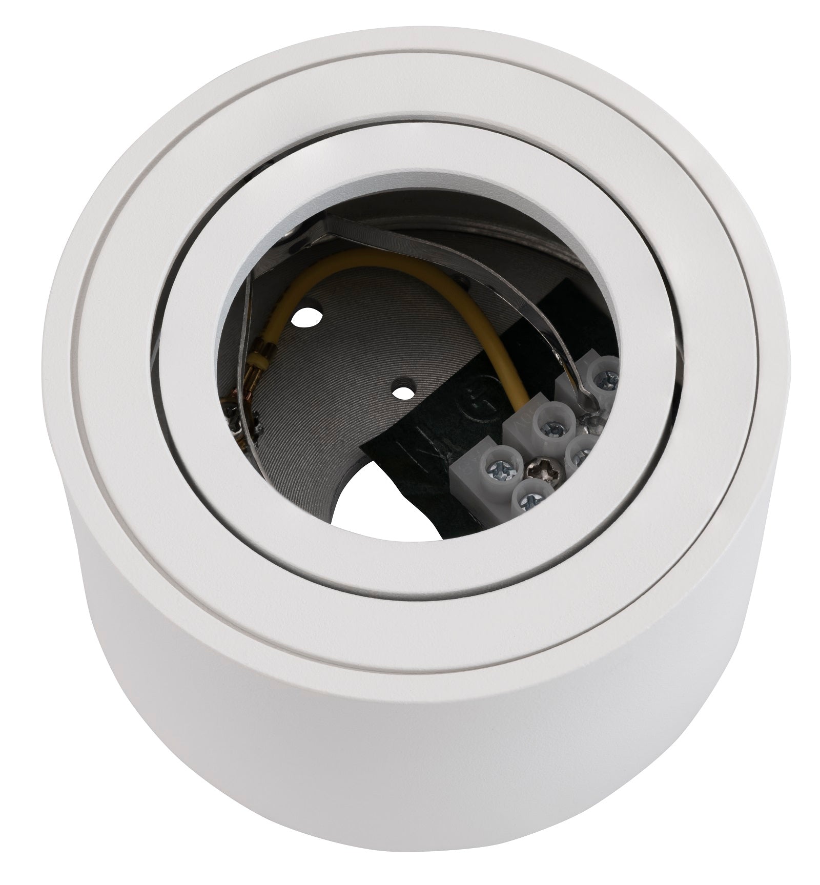 LED Aufbaustrahler Set Aufbau Spots rund Weiß 230V 5W 3-Stufen dimmbar Milan-XS