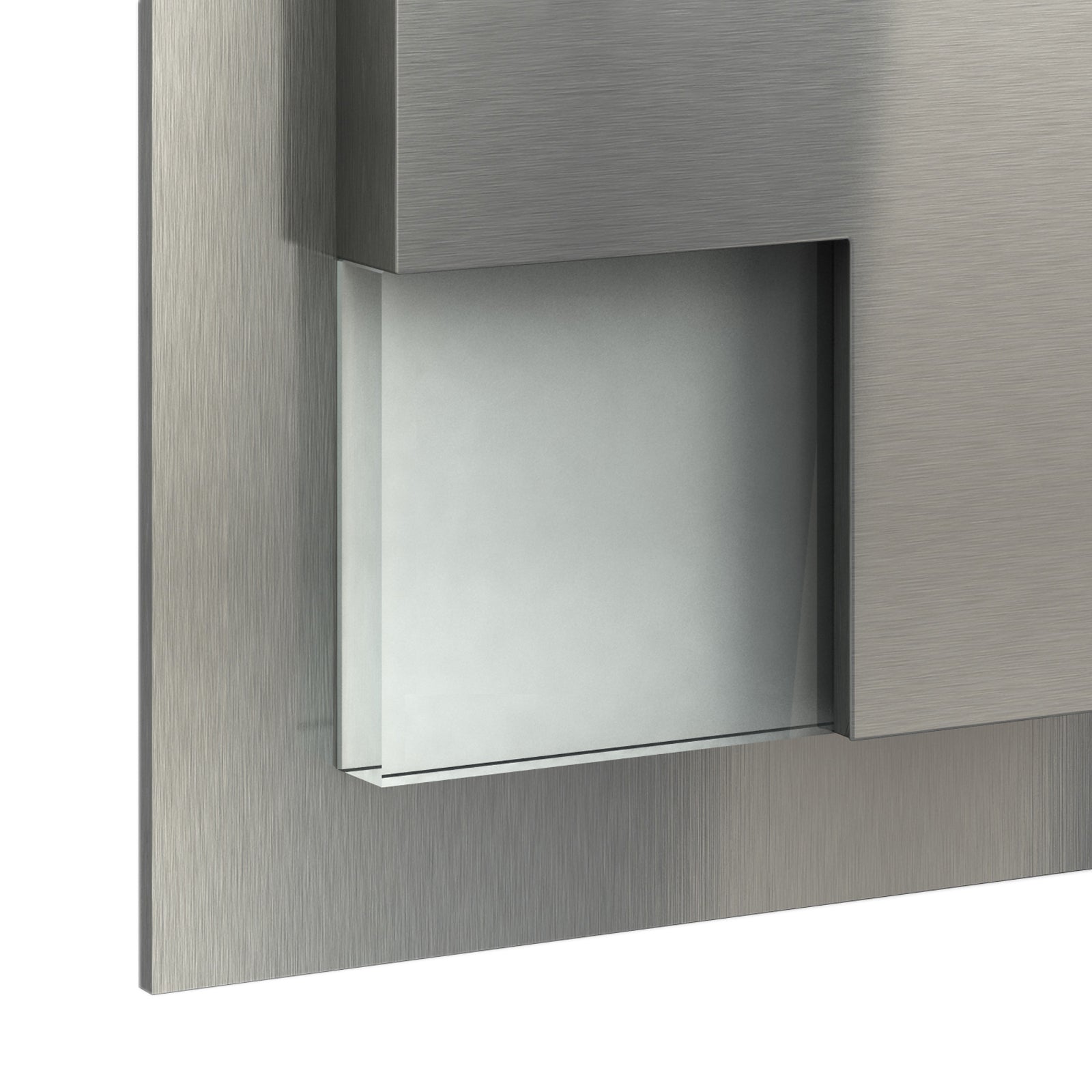 LED 230V Wandeinbauleuchte Stufenleuchten Wandleuchte Edelstahl 1W BELLUNO