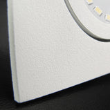 LED Einbaustrahler 230V Bianco GU10 5,5W dimmbar in 3 Stufen - Weiß eckig schwenkbar 