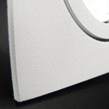 LED Einbaustrahler 230V Bianco inkl. GU10 6W Spot - Weiß, eckig, schwenkbar 