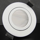 LED Einbaustrahler 230V Bianco inkl. GU10 4W Spot - Weiß, rund, schwenkbar 