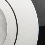 LED Einbaustrahler 230V Bianco extra flach 35 mm 5W stufenlos dimmbar - Weiß rund
