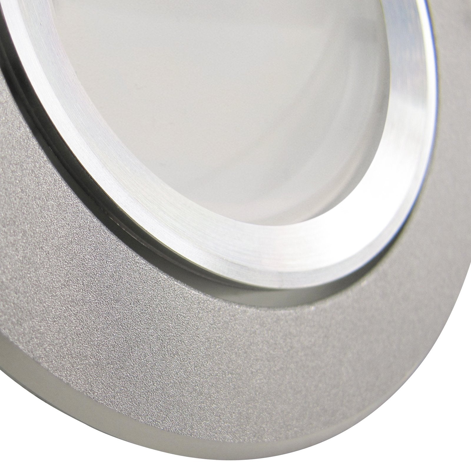 LED Einbaustrahler 230V Binaro inkl. GU10 4W Spot - Alu Silber, rund, schwenkbar 