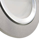 LED Einbaustrahler 230V Binaro inkl. GU10 4W Spot - Alu Silber, rund, schwenkbar 