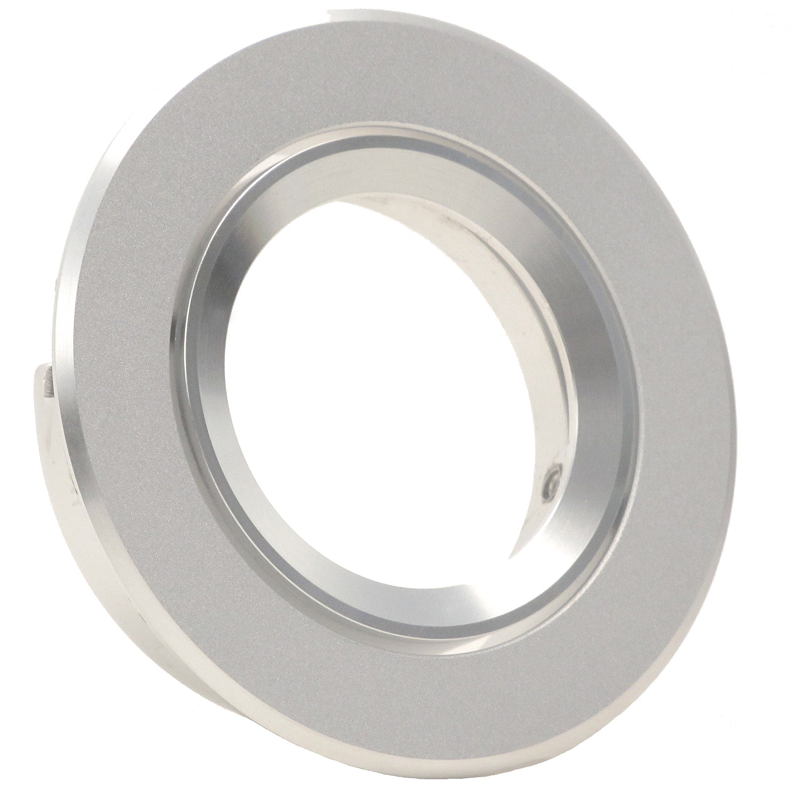 Einbaustrahler für LED Spots GU10 230V und GU5.3 12V- Einbaurahmen Binaro Alu Silber rund