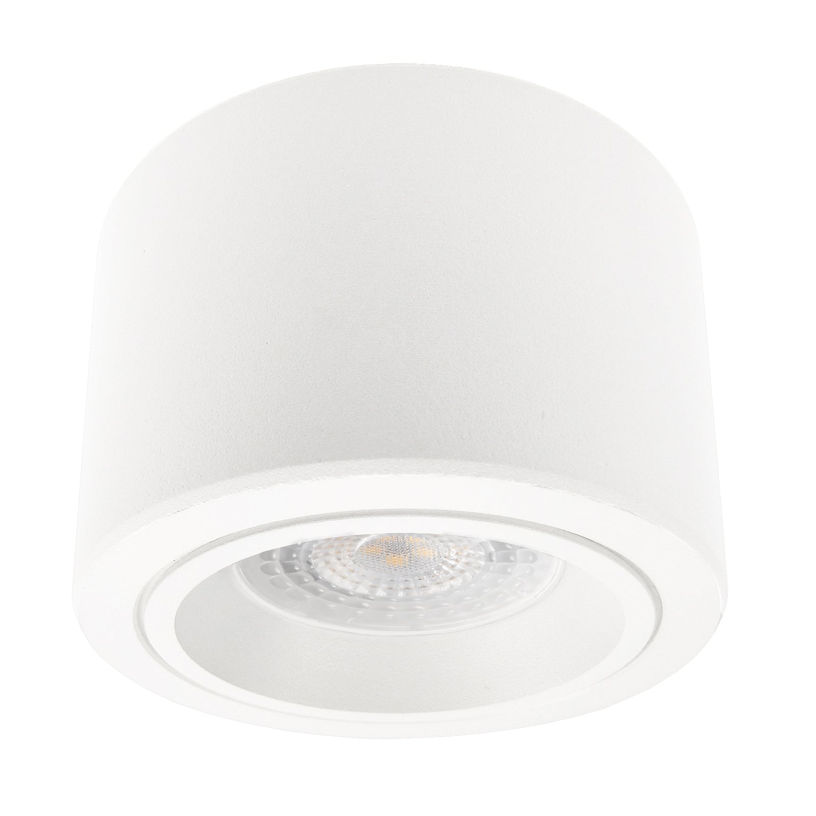 Aufbaustrahler Aufbau Spots Aufputzleuchte Deckenleuchte 230V COMO-S rund Weiß OLM