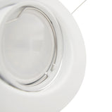 LED Einbaustrahler 230V Decora inkl. GU10 6W Spot - Weiß, rund, schwenkbar 