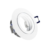 LED Bad Einbaustrahler 230V Mare IP44 flach 5W stufenlos dimmbar - weiß rund
