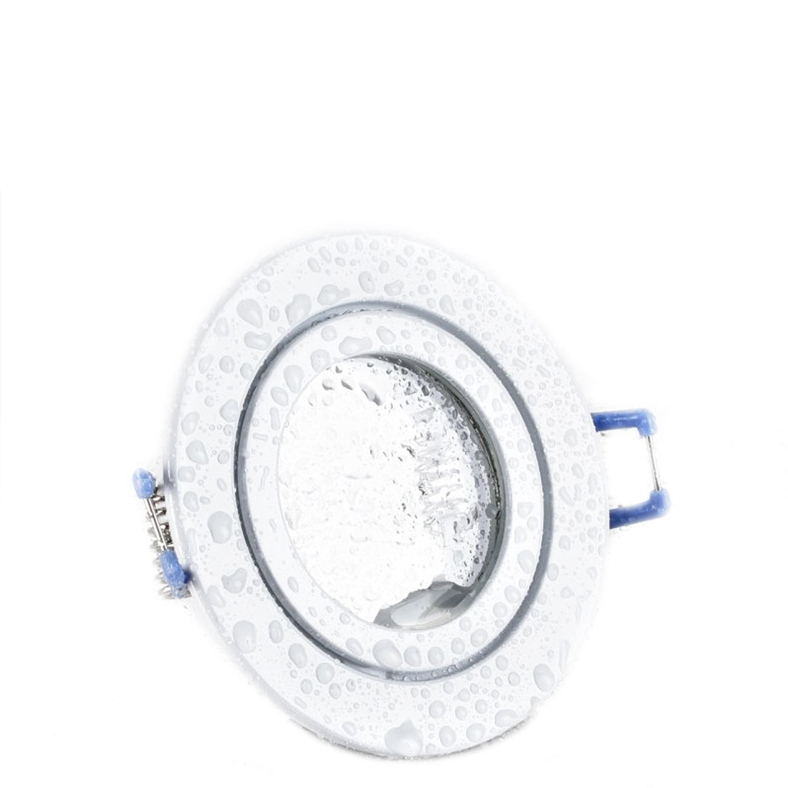 LED Bad Einbaustrahler 230V Mare IP44 extra flach für Feuchtraum 5W - Weiß rund