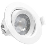 MERA LED 5W Einbaustrahler 230V Weiß rund ultra flach Einbau Spots Leuchte