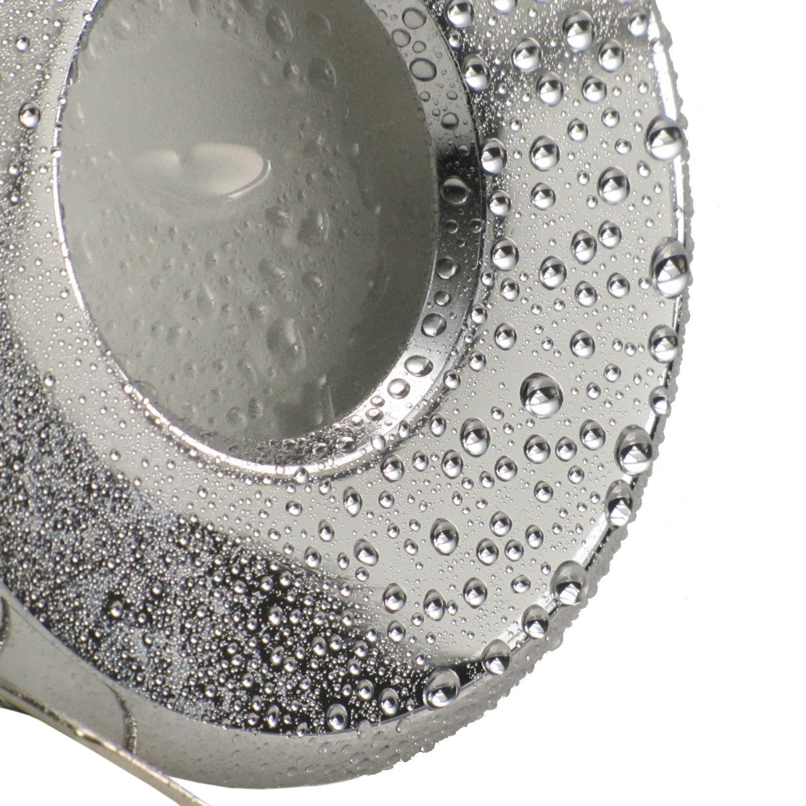 LED Bad Einbaustrahler 230V Merano IP65 für Feuchtraum GU10 4W Spot - Chrom glänzend, rund