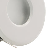 LED Bad Einbaustrahler 230V Merano IP65 für Feuchtraum GU10 6W Spot - Weiß, rund