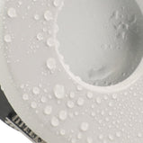 LED Bad Einbaustrahler 230V 12V Merano IP65 für Feuchtraum Einbaurahmen Weiß rund