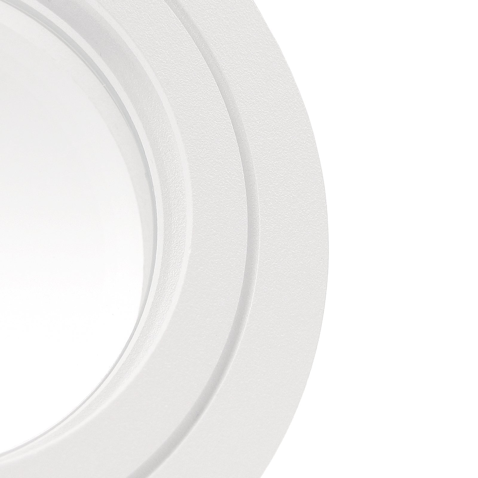 LED Aufbaustrahler 230V Milan-L IP65 GU10 6W Spot – Aufbauleuchten Weiß, rund