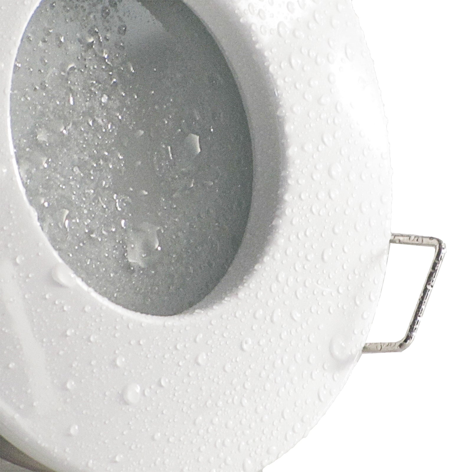 LED Bad Einbaustrahler 230V Nautic IP65 für Feuchtraum GU10 6W Spot - Weiß, rund