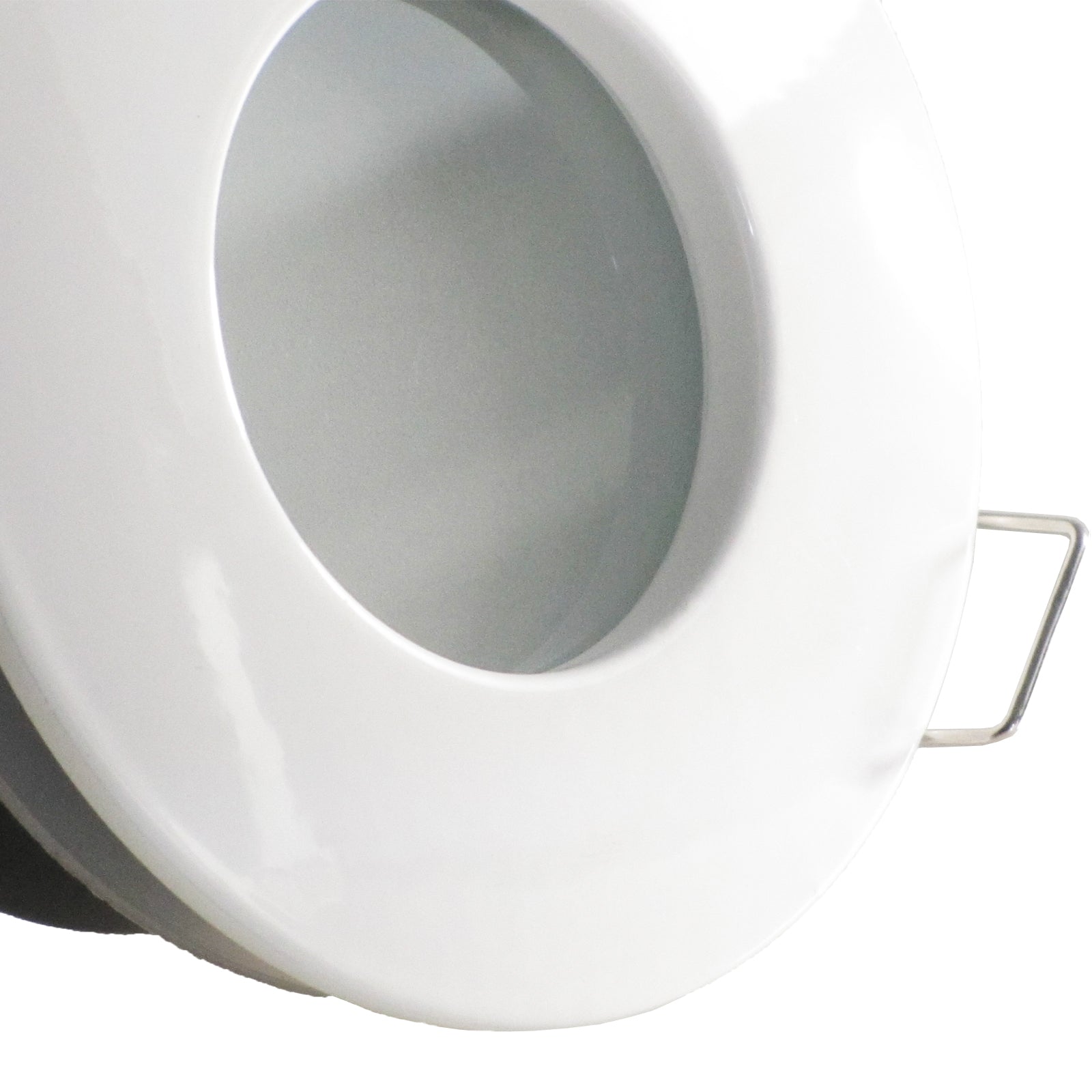LED Bad Einbaustrahler 230V Nautic IP65 für Feuchtraum GU10 6W Spot - Weiß, rund