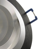 LED Einbaustrahler 230V Noble inkl. GU10 6W Spot - Schwarz, rund, schwenkbar 
